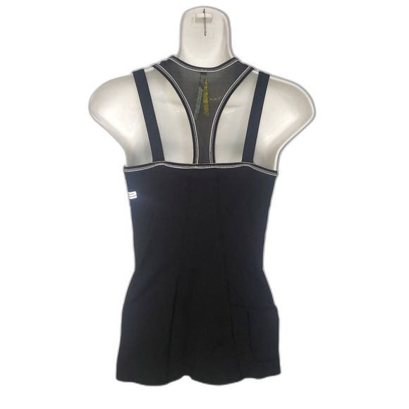 LOLE Black Racerback Workout Tank Top with Built In Bra Size Small - Picture 7 of 8